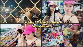 BACK TO SCHOOL/LAST MINUTE SHOPPING FOR PRINCESS SCHOOL UNIFORM MANILA PHILIPPINES 🇵🇭 #shopping