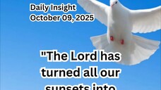 Daily Insight October 09, 2025 #faith #saint #Insight