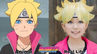 BORUTO:NARUTO NEXT GENERATION || 29 CHARACTERS IN REAL LIFE || COSPLAY