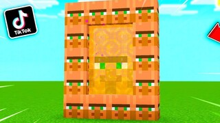 🔥โคตรเจ๋ง!!【"สิ่งที่คุณอาจจะยังไม่รู้ว่าทำได้ในมายคราฟ!! #185"】| (Minecraft Building)