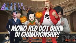 TIM MONO RED DOT BURN DI CHAMPIONSHIP FUEGOLEON ACADEMY 🍀 BLACK CLOVER MOBILE