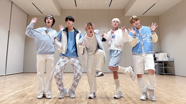 【คลังบันทึก TXT】210331 ซ้อมเต้นเพลง 'Poppin' Star'