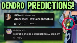 Reading Your Dendro Predictions | Genshin Impact Dendro