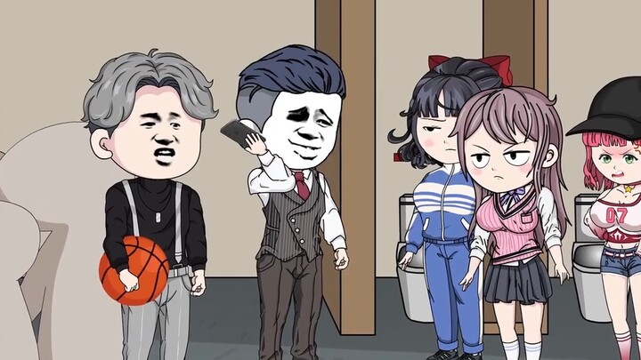 I ran into four girls in the men's restroom and was falsely accused of being a hooligan (2)