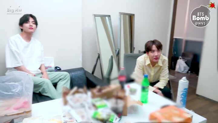 [WNS Subs] 190905 [BANGTAN BOMB] j-hope & V React to TXT’s “Cat & Dog”