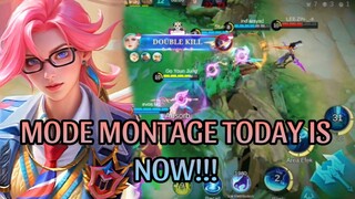 MODE MONTAGE TODAY IS NOW!!!