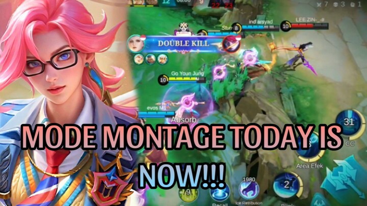 MODE MONTAGE TODAY IS NOW!!!
