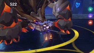 Top with Keqing 39 seconds dragon lizard