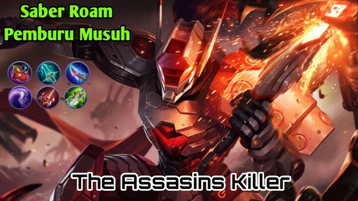 Saber roam Bencana Bagi musuh | MLBB Mobile legend