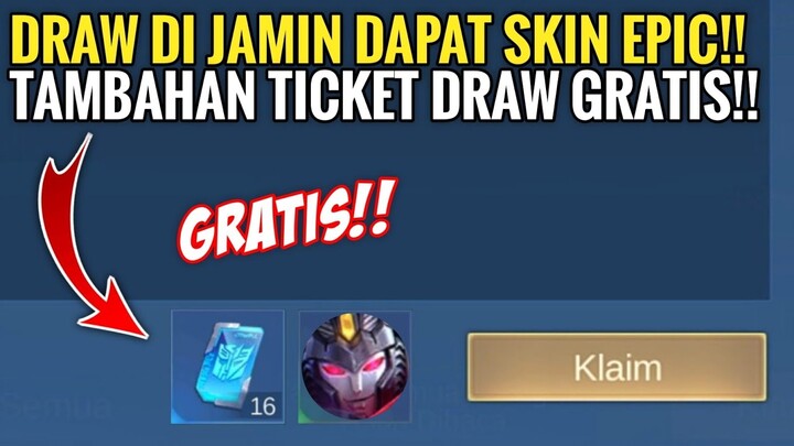 CARA DAPATKAN TIKET DRAW TRANSFORMER SECARA GRATIS TERBARU 2022 - MOBILE LEGENDS