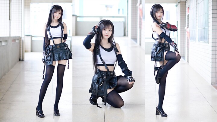 I got up so fast and saw Tifa dancing ★ Fairy Tail OP15 ★ MASAYUME CHASING