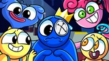 If BLUE was in Poppy Playtime!? Rainbow Friends Animation