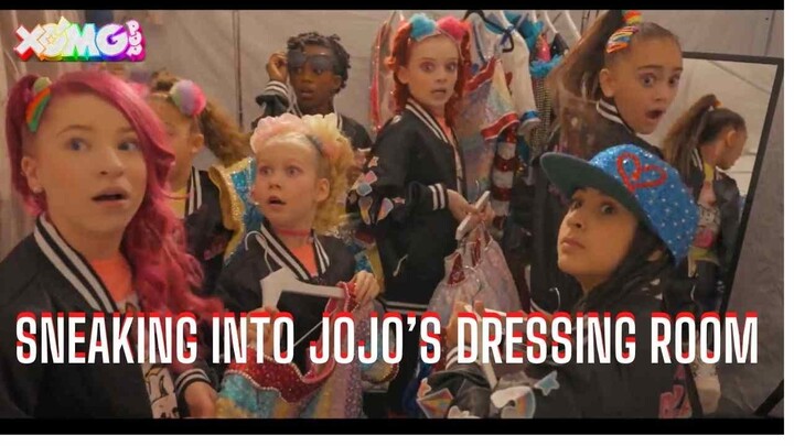 XOMG POP! SNEAKS INTO JOJO SIWA'S DRESSING ROOM!