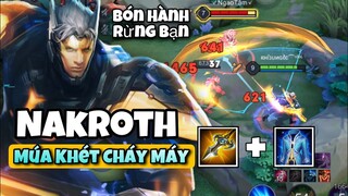 Trận Đấu Bón Hành Rừng Team Bạn Với Con Bài Nakroth Trong Tay JungCi Và Build Đồ Mới ?