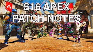 Apex Legends Official Patch Notes Season 16 Revelry