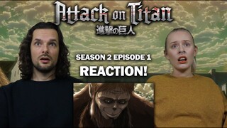 Attack on Titan S02E01 'Beast Titan' - Reaction & Review!