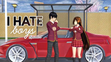 I Hate Boys 🙅‍♀️ Episode 1 - Hottie New Transferee | Sakura School Simulator Love Story
