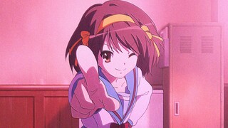 Suzumiya Haruhi steaming cute