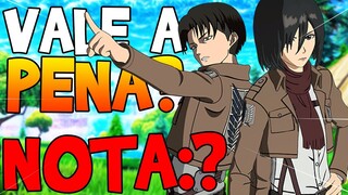 VALE A PENA COMPRAR MIKASA E LEVI? - FORTNITE BATTLE ROYALE