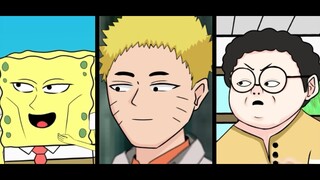 Kompilasi spongebob naruto dan denis beban