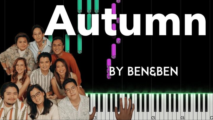 Autumn by Ben&Ben piano cover + sheet music