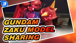 Gundam|Real men need to play ZAKU(≧∇≦)Model sharing_3