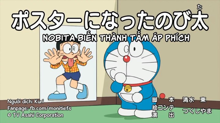 Doraemon : Cái đuôi của Harry -  Nobita biến thành tấm áp phích
