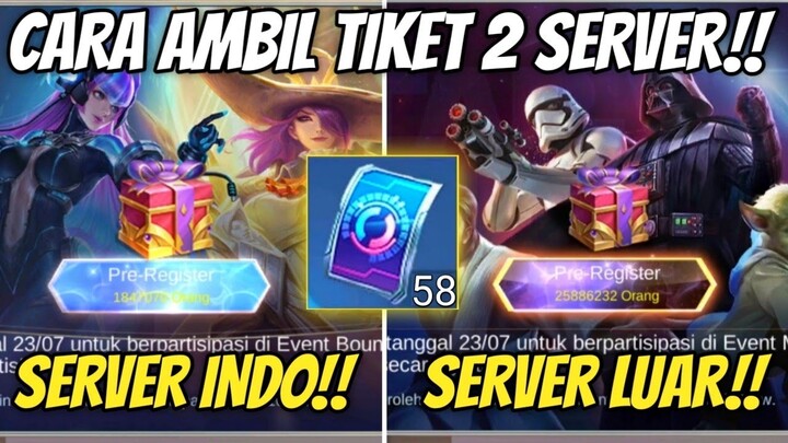 58X DRAW GRATIS !! CARA AMBIL GALACTIC TIKET TAMBAHAN DI SERVER LUAR NEGERI TERBARU 2022