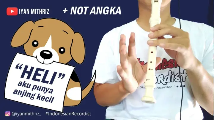 Not Angka Love Of My Life - Queen | Tutorial Suling Recorder - Bstation