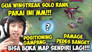 GW WINSTREAK SOLO DI GLORY PAKE MM INI! GA PERLU TANK BUAT BUKA MAP!! DAMAGE GA BISA DI BENDUNG!!