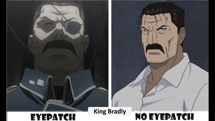 Anime Characters without their Eye patch.