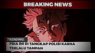 terlalu tampan hingga terjungkal