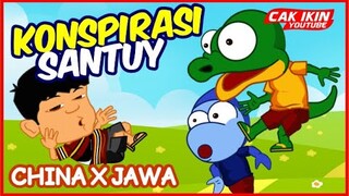 ADA KONSPIRASI CHINA, MALAH SANTUY | Culoboyo Kartun Lucu Baby Shark Jawa Iwak Gatul Bulan Ramadhan