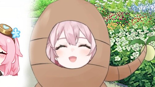 Taffy is filled with fertilizer