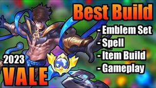 VALE BEST BUILD 2023 | TOP 1 GLOBAL VALE BUILD | VALE - MOBILE LEGENDS | MLBB