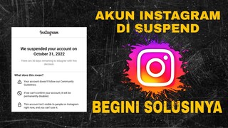 CARA MENGATASI AKUN INSTAGRAM YANG TERKENA SUSPEND ATAU TIDAK BISA MASUK | CARA TERBARU
