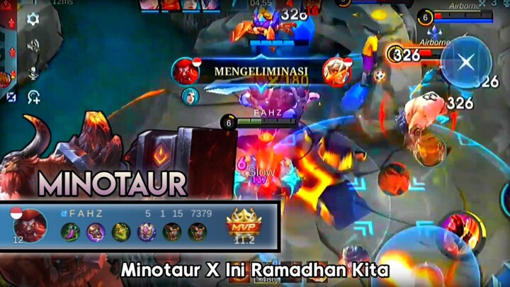 MINOTAUR | GAMEPLAY MLBB