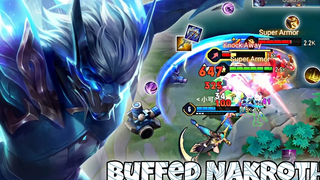 Nakroth ใหม่ Patch Buffed Jungle Pro Gameplay Arena of Valor Lien Quan mobile CoT