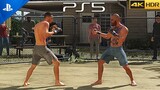 (PS5) BACKYARD FIGHTING in UFC 4 is AMAZING | Ultra High Graphics Gameplay [4K HDR]