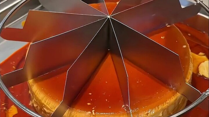 Freshly Made Caramel Pudding