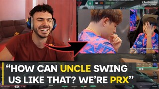 Tarik Reacts To Alecks' Yelling At PRX Players For Losing To "Uncle" JessieVash