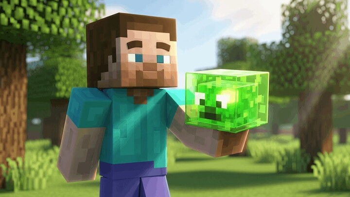 SLIME me SEGUIU no MINECRAFT - Etevaldo Craft