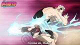 Sarada Vs Boro Full Fight, Duel Terakhir Tim 7 Melawan Anggota Inner Kara - Review Boruto Chapter 42