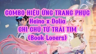Combo Hiệu Ứng Skin Heino x Dolia Ghi Chú Từ Trái Tim | Book Lovers | Honor Of Kings Global