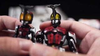 I opened two hidden versions? ! Bandai Kamen Rider 66 Action Series Unboxing