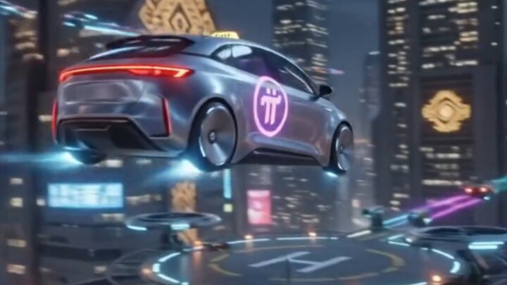 Pi Network Flying Taxi — AI Future Concept 🚕 #PiNetwork #FlyingTaxi #pi gcv update