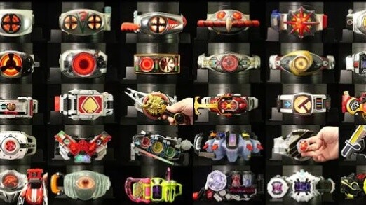 【Reprint】Bandai Showa Heisei Reiwa full dx transformation sound effect demonstration