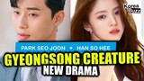 Park Seo Joon & Han So Hee start filming for their new drama Gyeongseong Creature