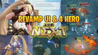 PROJECT NEXT 2023 - REVAMP 4 HERO FRANCO, EUDORA, XBORG, LAYLA & REVAMP UI JADI MAKIN HD
