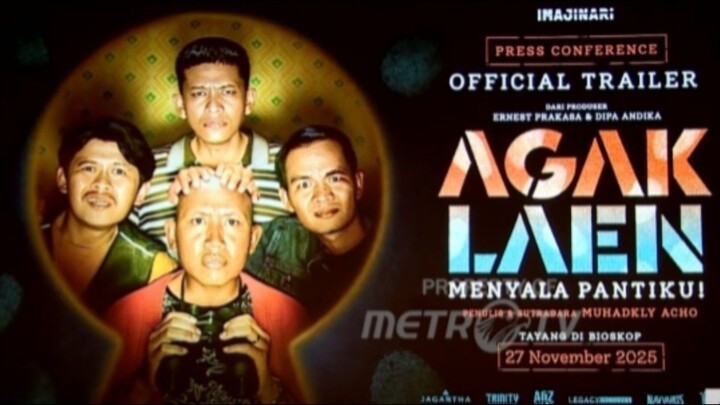 AGAK LAEN 2. Tayang 27 Nov Di Bioskop